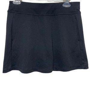 JACK SNICKLAUS Skort Sz S Back Pocket Black Athletic